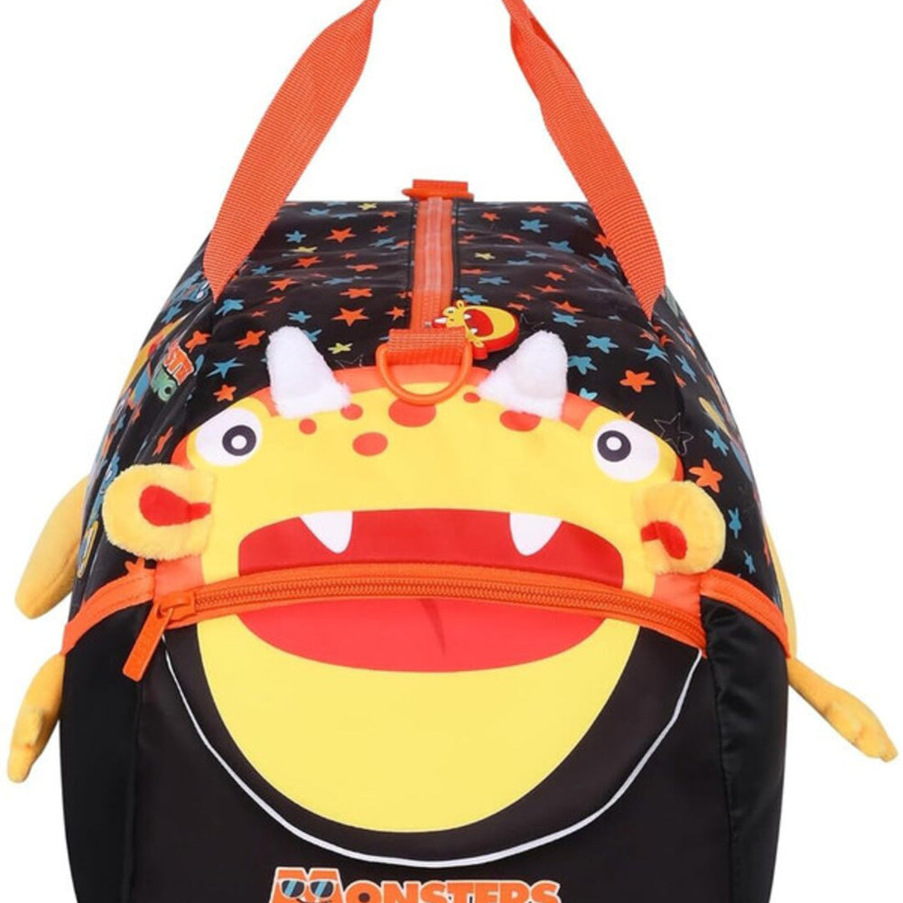 
                      
                        Durable monster-themed duffle bag for children
                      
                    