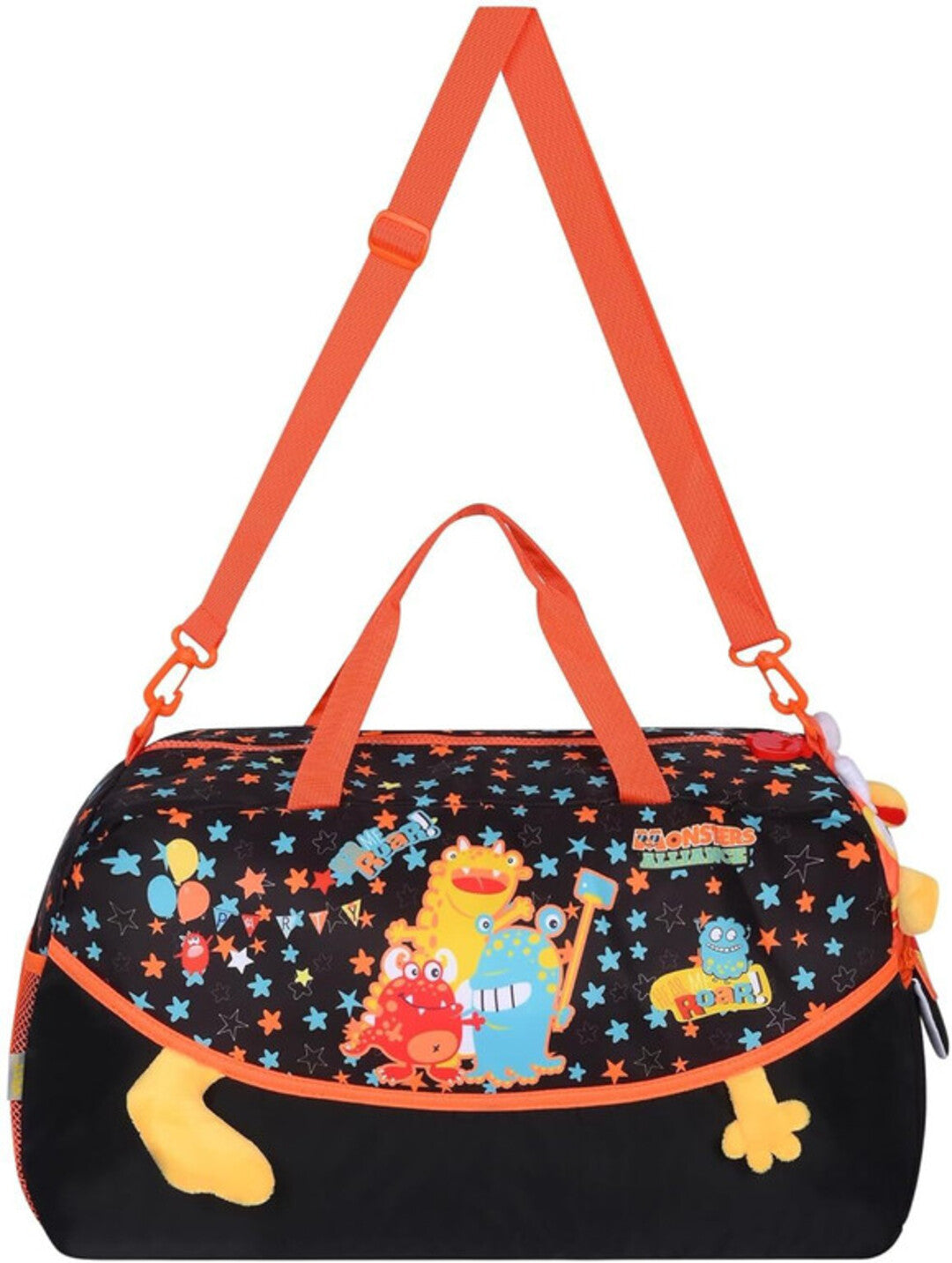 Cool kids duffle bag with monster print
