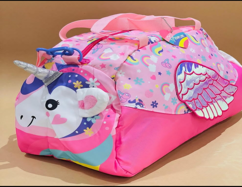
                      
                        Unicorn Dream Duffle Bag for Kids | Waterproof | 3D Design | Travel Essential
                      
                    