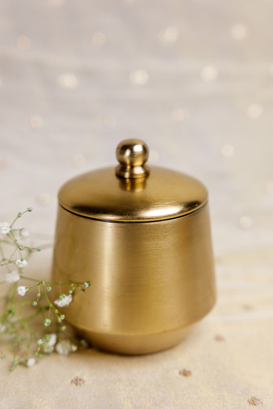 Elegant Mini Metal Jar