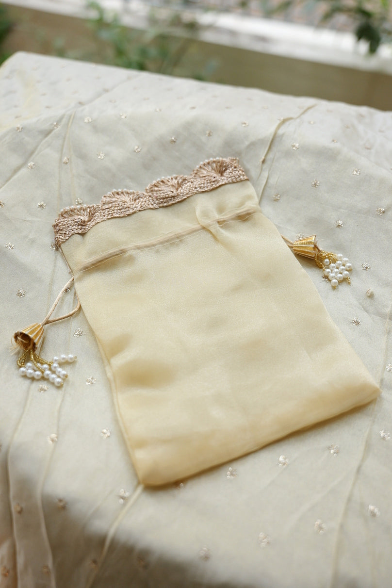 Wedding return gift potli bag for dryfruits