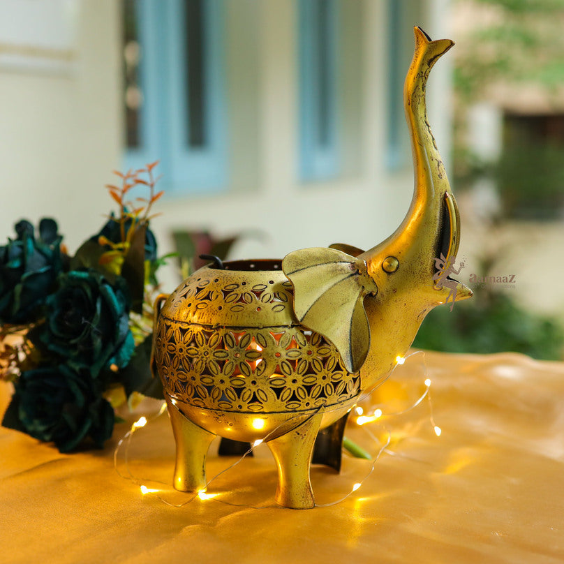 Elephant Candle Stand