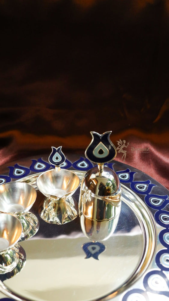
                      
                        Evil Eye Silver-Plated Aarti Platter
                      
                    