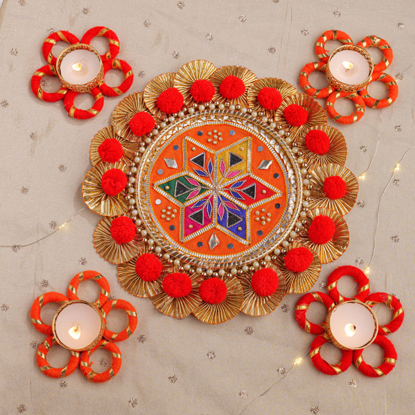 Festive Glow Rangoli Set