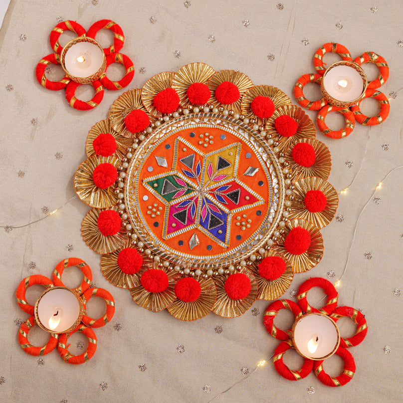 Festive Glow Rangoli Set