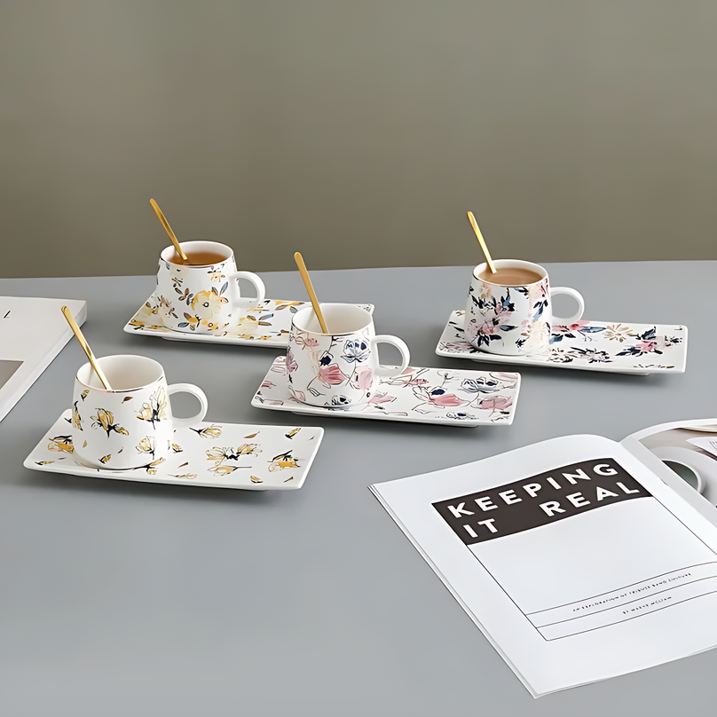 
                      
                        Floral Elegance Mug Set
                      
                    