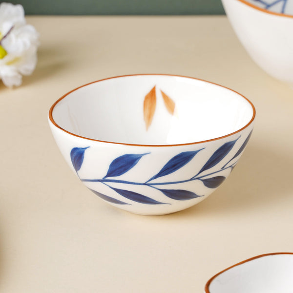 Floral pattern ceramic bowl