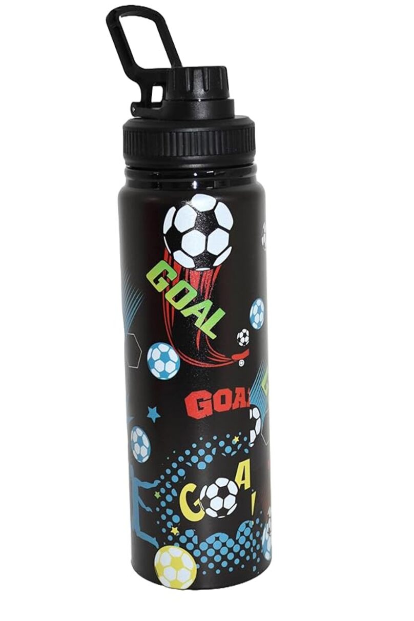 Football Stainless Steel Sipper