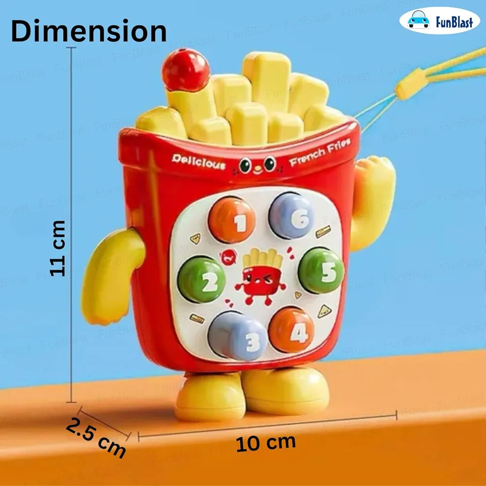 French Fries Press Learning Toy