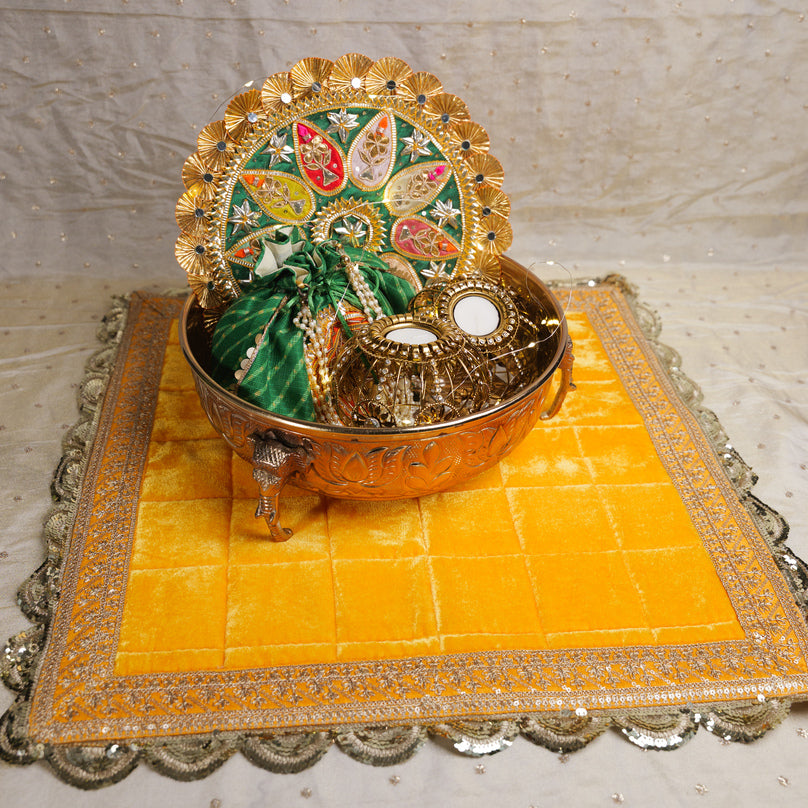
                      
                        Gaj Padma Decorative Urli
                      
                    