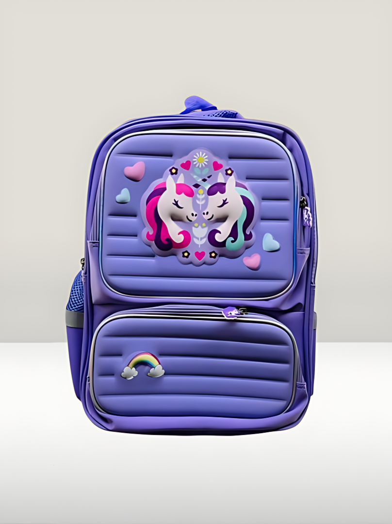 Girls unicorn backpack for school