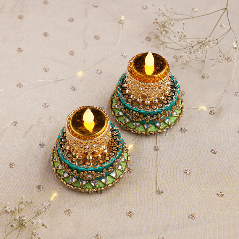 Handcrafted Ornate Tealight Holders