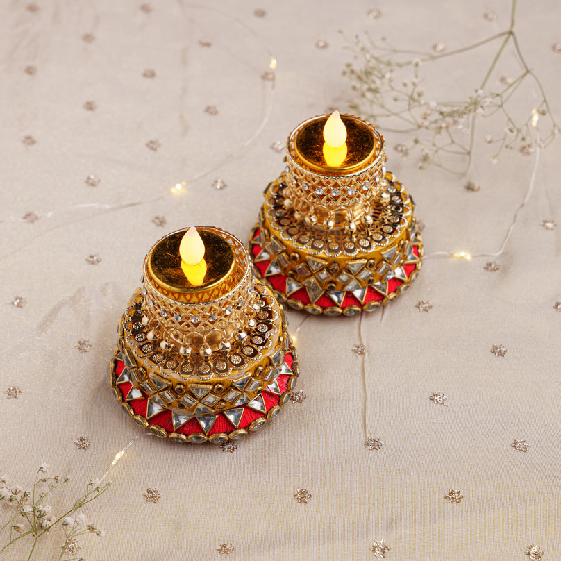 Handcrafted Ornate Tealight Holders