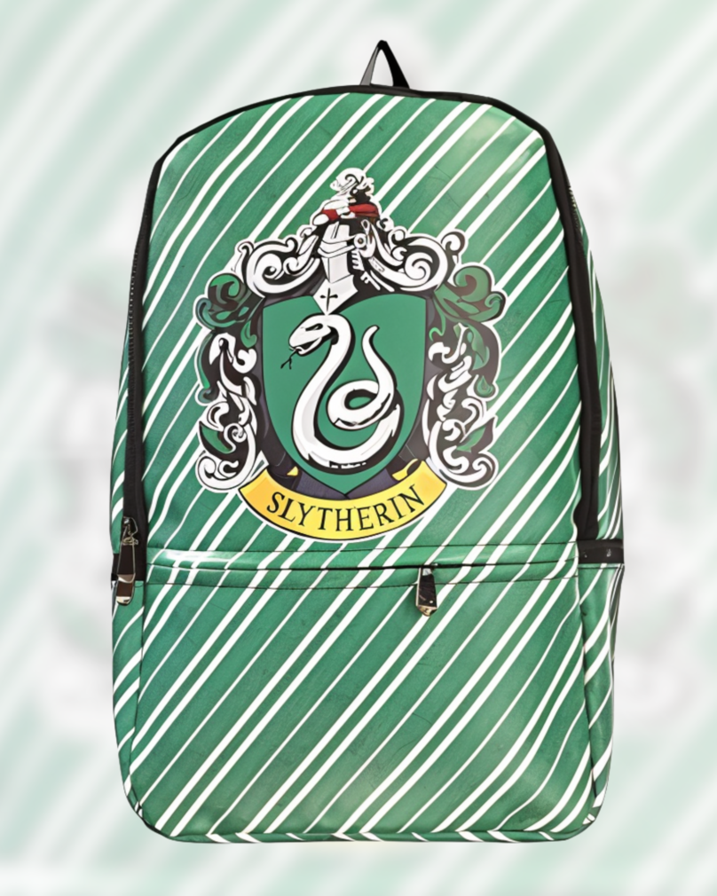 Harry Potter Slytherin school bag