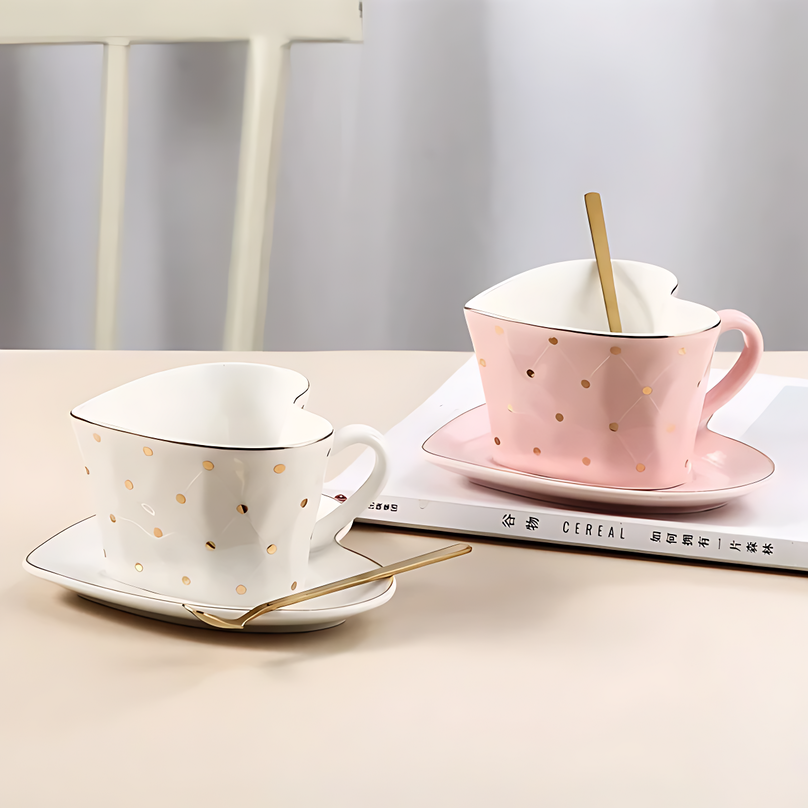 
                      
                        Heart-Shaped Teacup Set
                      
                    