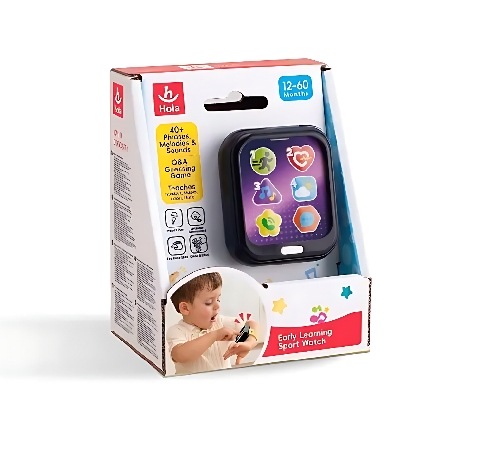 Hola Toys Musical Learning Clock for Babies