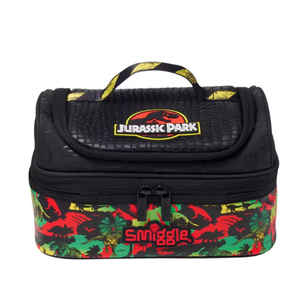 Jurassic Park Smiggle double decker lunch bag