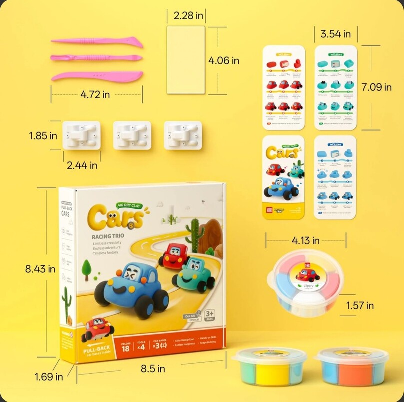 Kids DIY clay kit