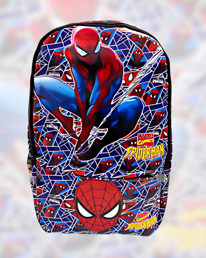 Durable Spider-Man backpack for daily use