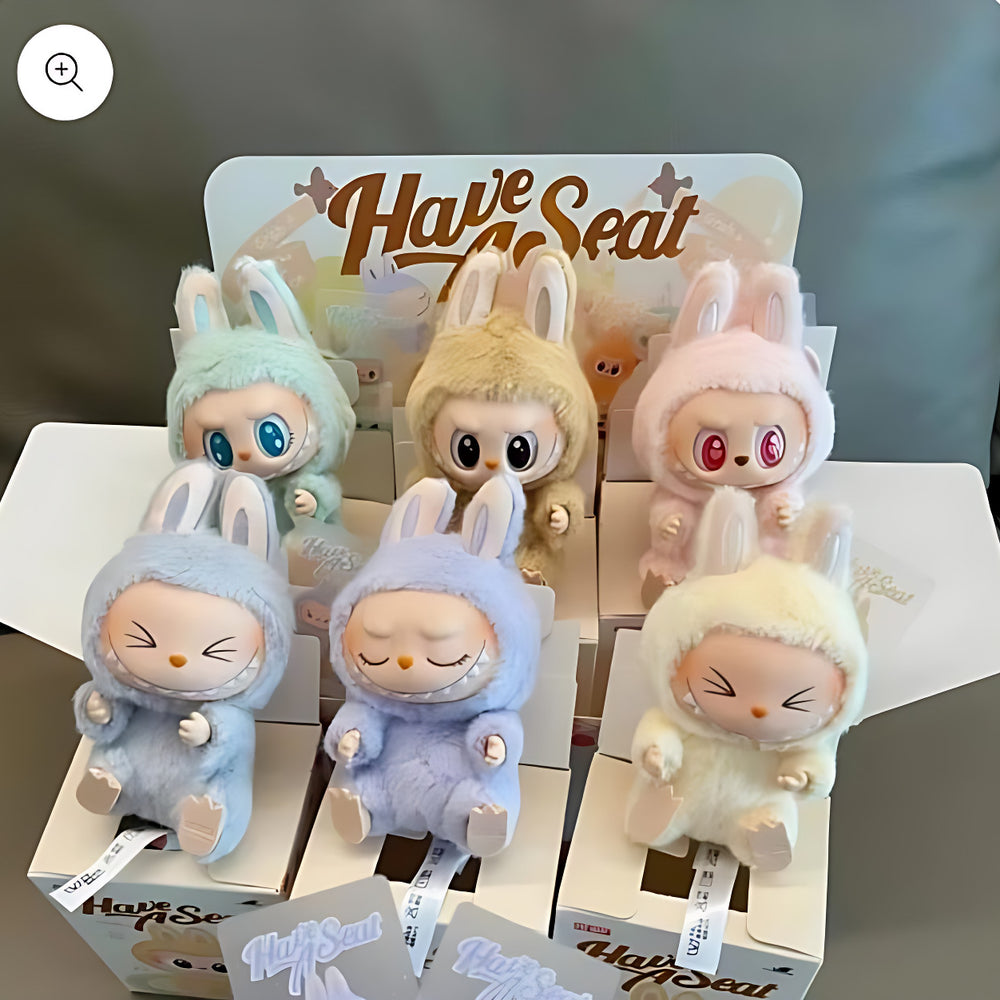 
                      
                        Labubu "Have A Seat" Keychain
                      
                    