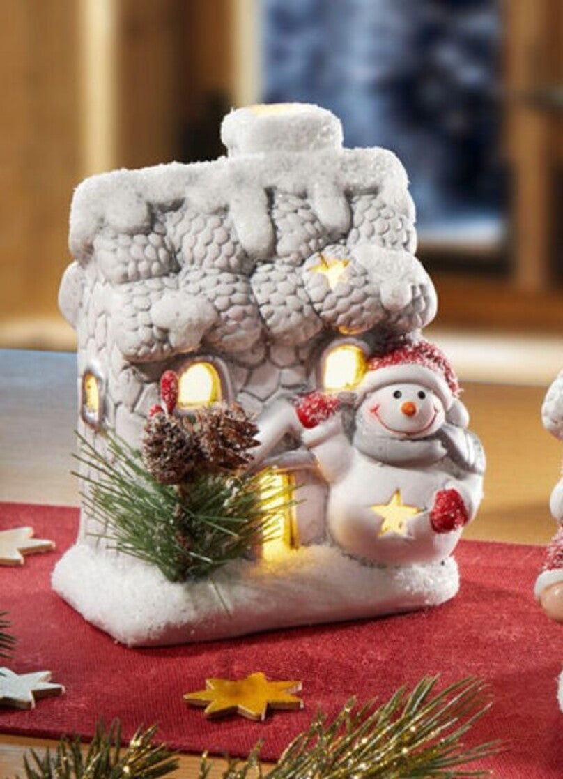 Light-Up Christmas House