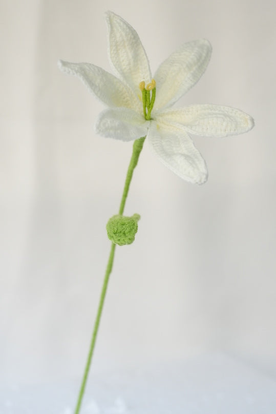 Lily Hand Knitted Flower