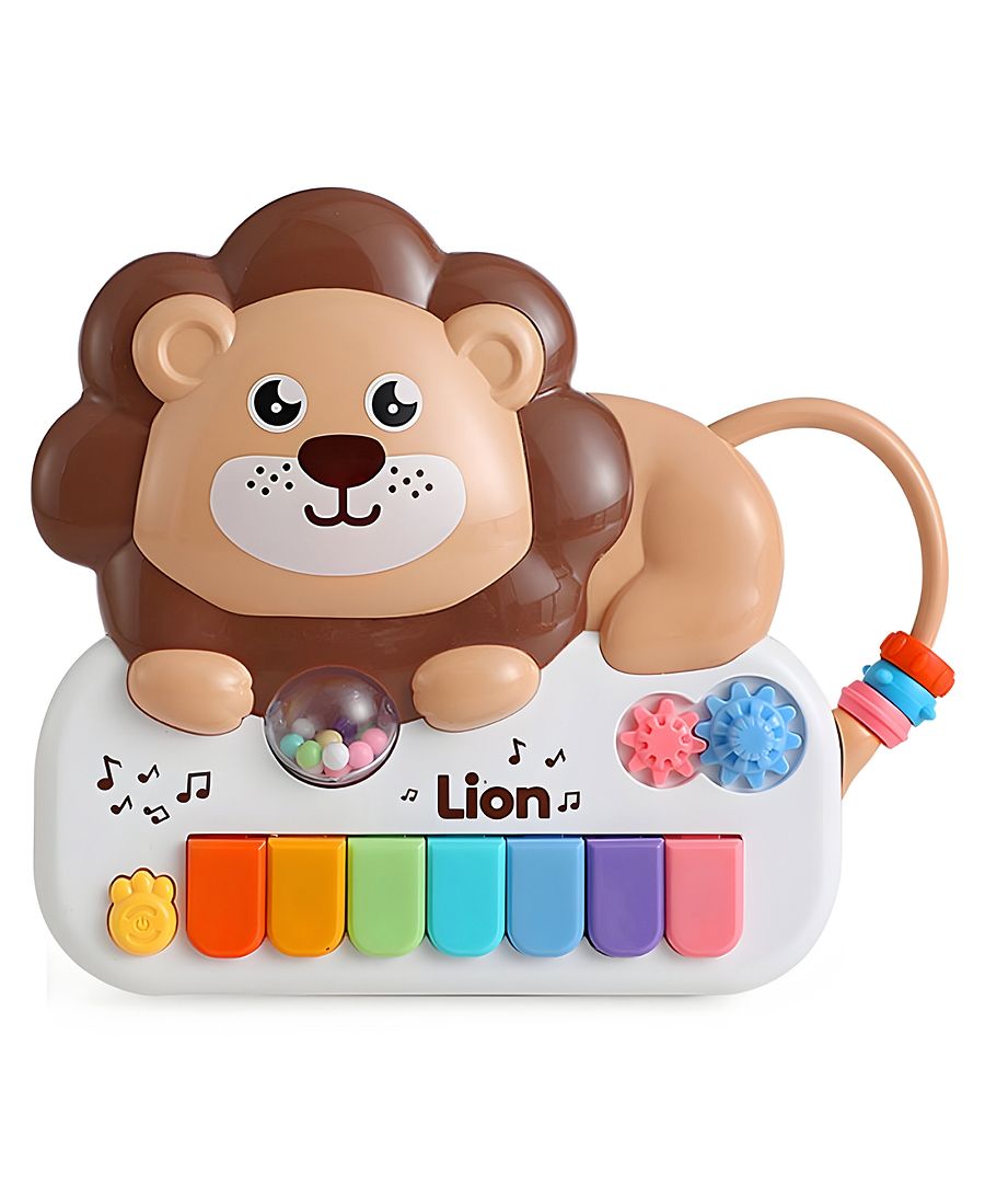 Lion Musical Light-Up Piano Keyboard
