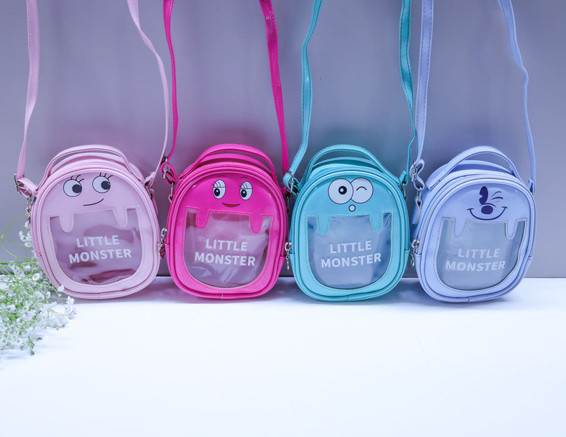 Pink Little Monster Sling Bag