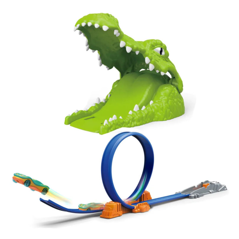 Loop track car toy set