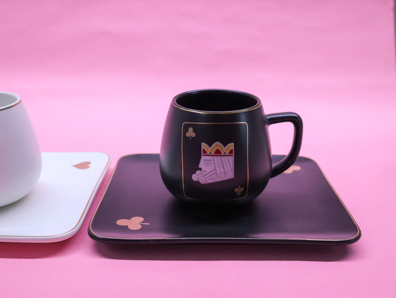Luxury King & Queen Mug Set