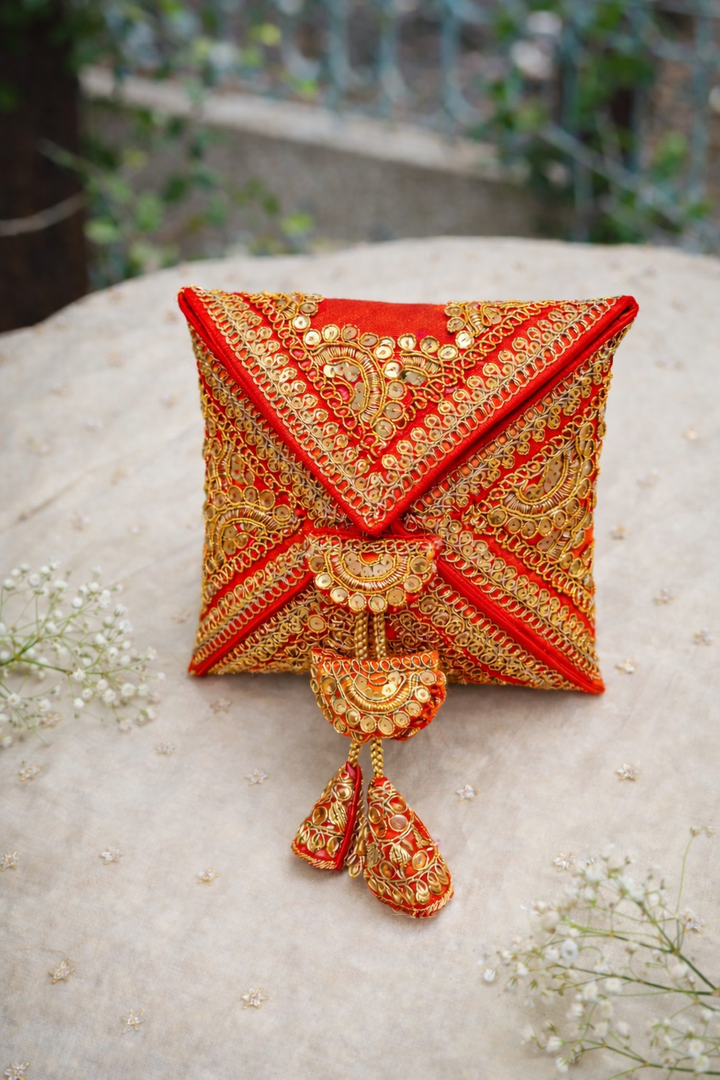 Luxury shagun coin gift envelope