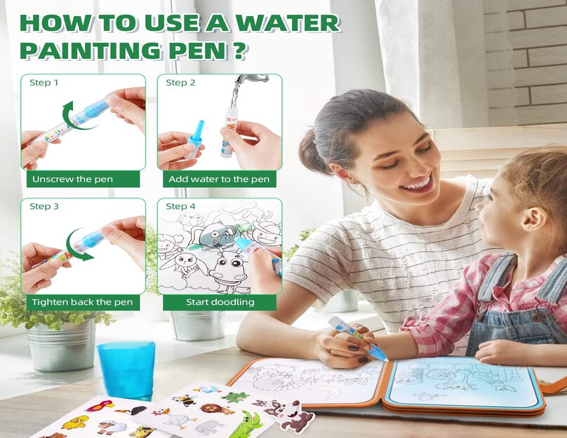 
                      
                        Animal Magical Water Painting
                      
                    