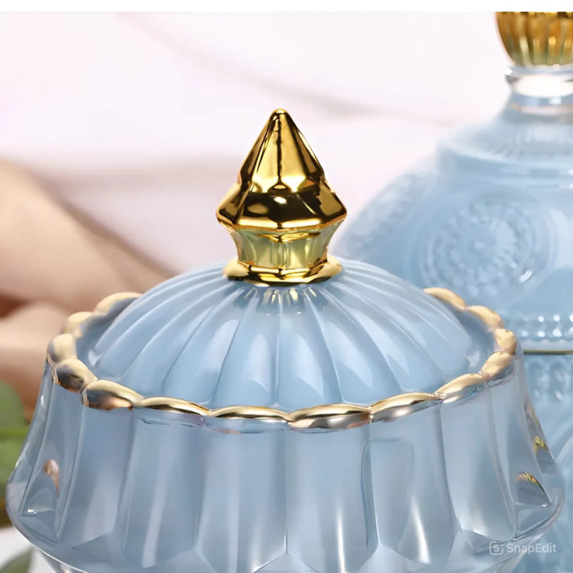 Majestic Blue Luxe Jar