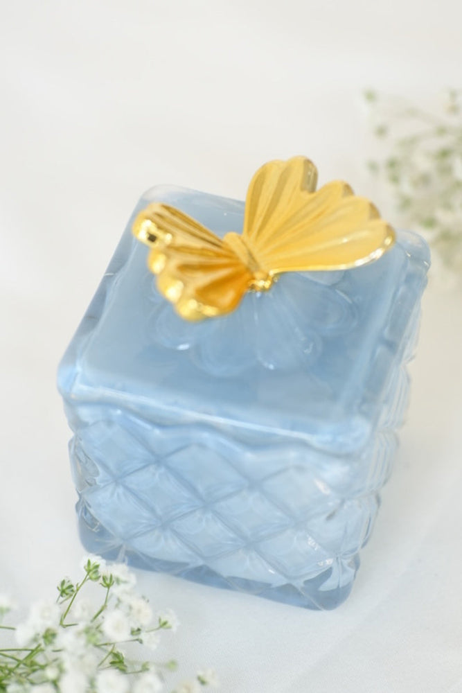 
                      
                        Majestic Sapphire Square Jar
                      
                    