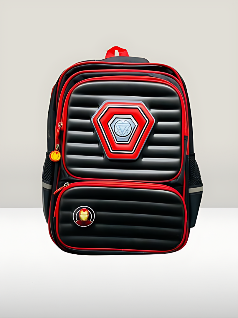 Kids superhero backpack Iron Man