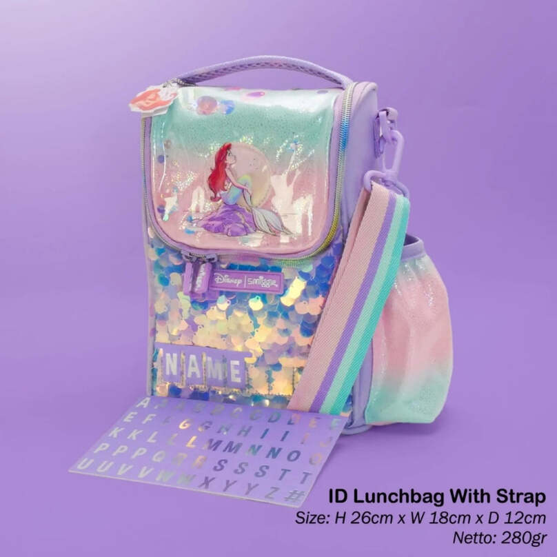 Mermaid Smiggle lunch bag