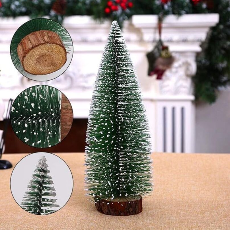 Mini Snowy Christmas Tree Decoration