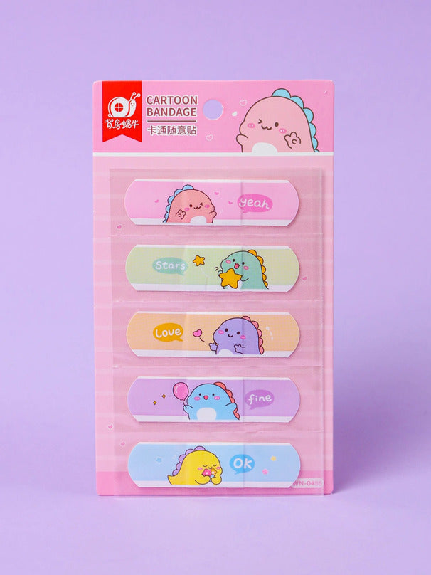 Sanrio Cartoon Bandages Pack | Hello Kitty & Cinnamoroll Waterproof Bandages for Kids