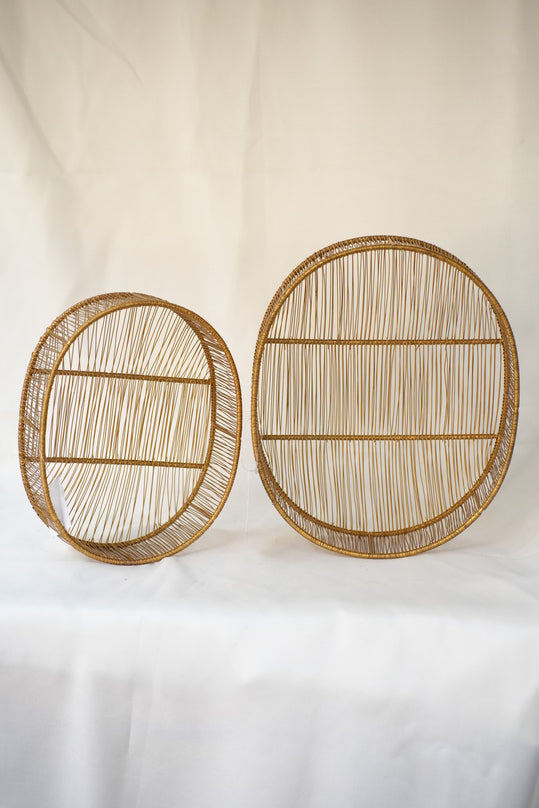 
                      
                        Oval Metal Basket
                      
                    