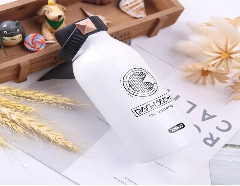 
                      
                        White Pac-Man Printed Bottle
                      
                    