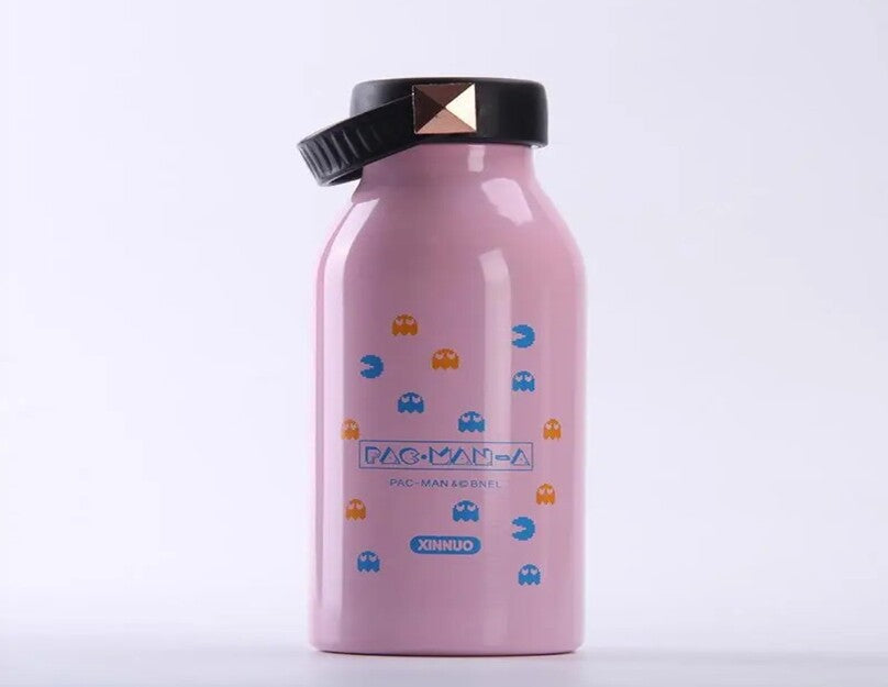 
                      
                        Pink Pac-Man Printed Bottle
                      
                    
