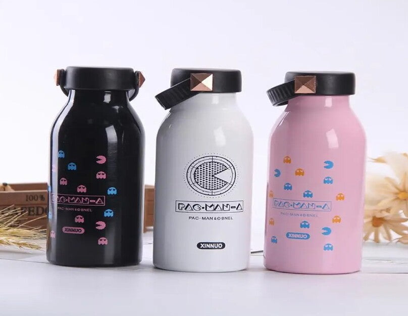 
                      
                        Black Pac-Man Printed Bottle
                      
                    