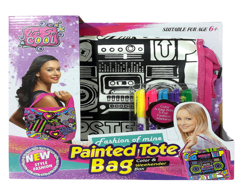 Painted Tote Bag
