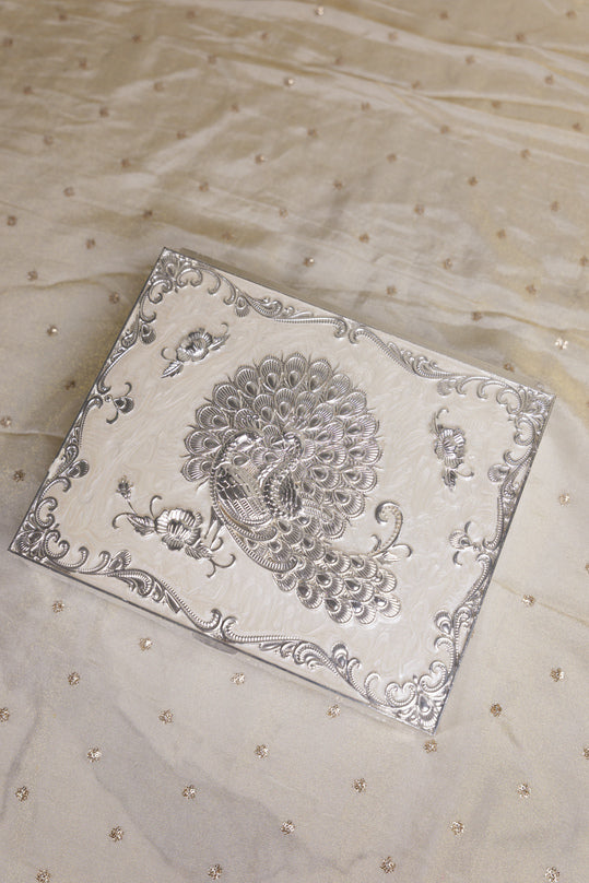 
                      
                        Peacock German Silver Decorative Box
                      
                    
