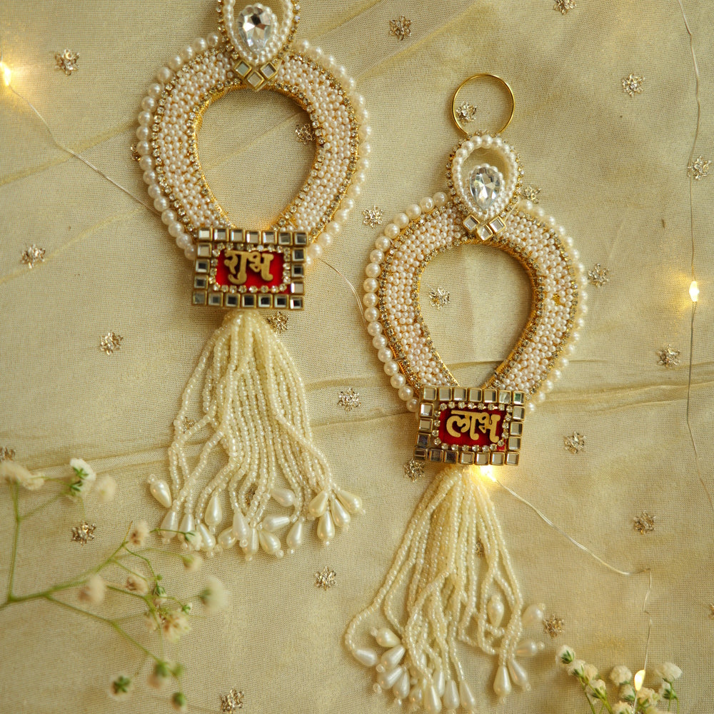 Pearl Elegance Shubh Labh Hanging