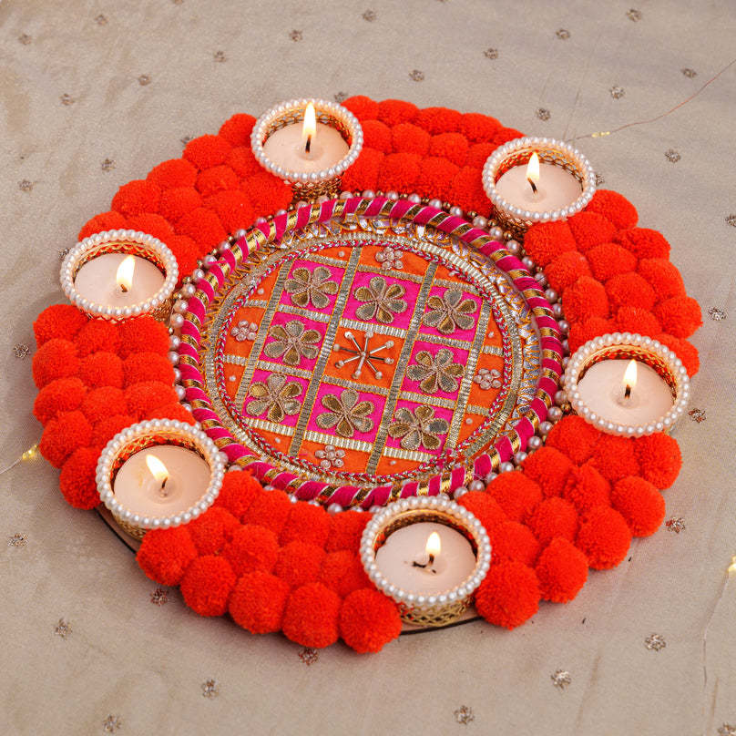 Pearl Glow Decorative Rangoli