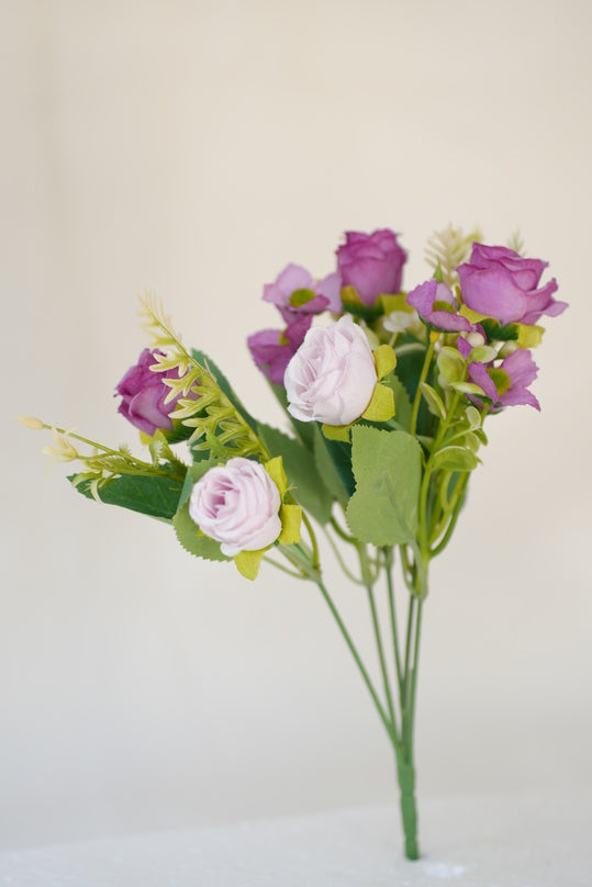 
                      
                        Petite Blooms Faux Rose Elegance
                      
                    