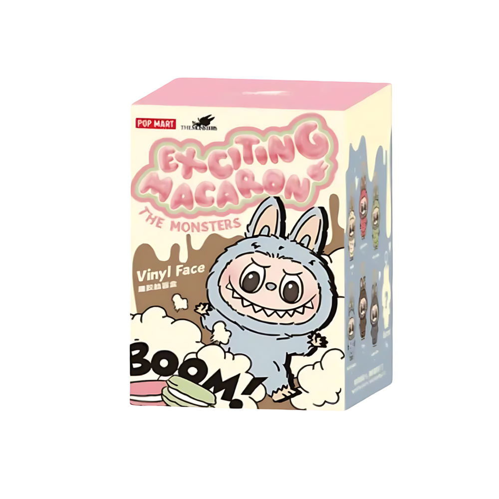 Pop Mart Labubu Tasty Macarons Vinyl Figure – Sealed Blind Box (Pack of 1)