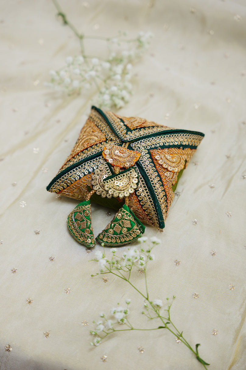 Luxury jewelry coin return gift box