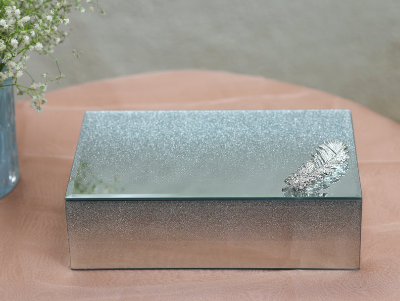 Premium glass cash box